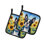 Caroline's Treasures In Sunflowers Floral Polyester Potholder Set