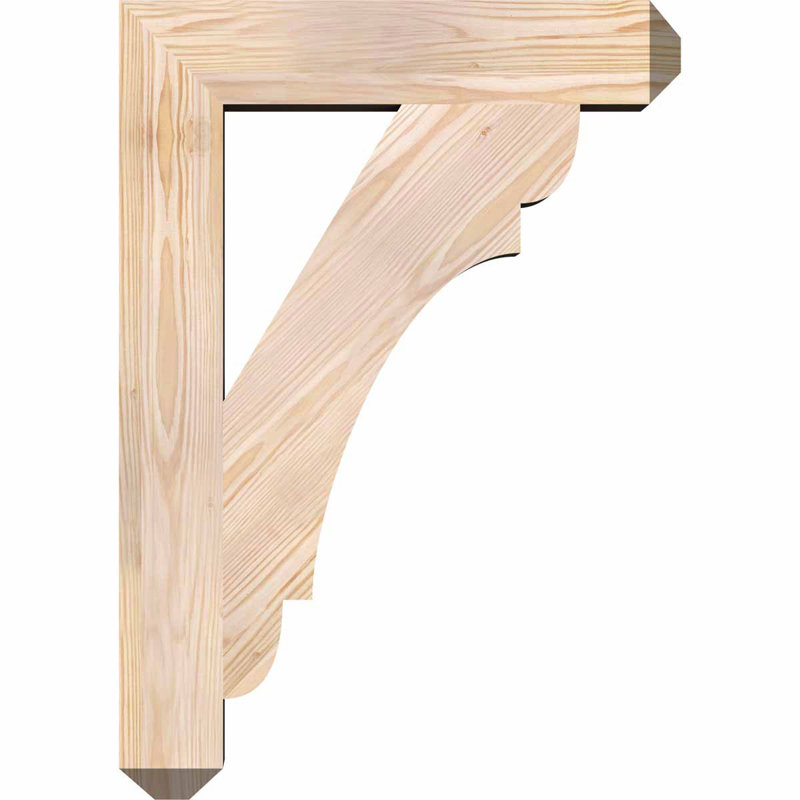 Support pour artisan olympique, H 20 po x l 3,5 po x P 28 po, Douglas (lisse)