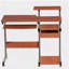Bureau d'ordinateur complet, grain de bois-1896454867
