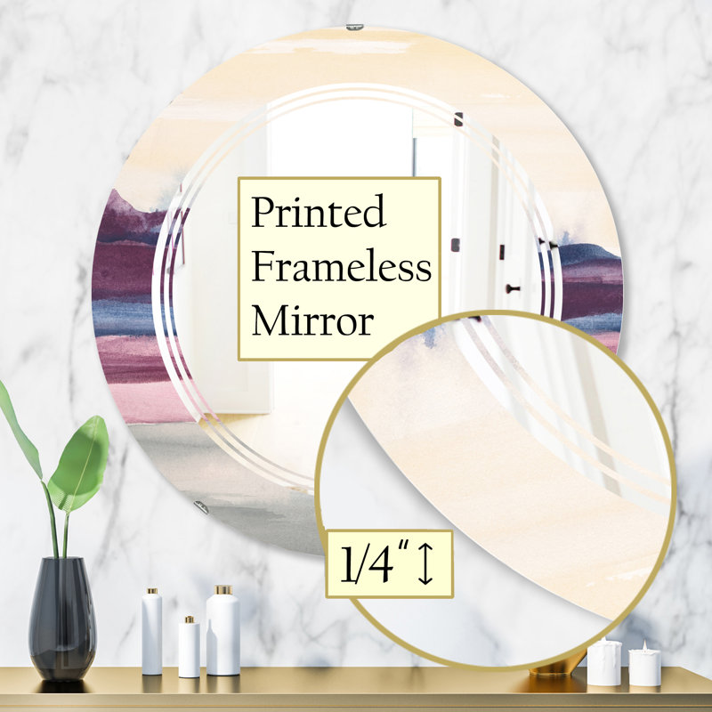 Miroir mural Triple C, H 31,5 po x l po