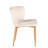 Kit Velvet Curved Back Side Chair with Elegant Ferrules – Modern Glam Dining or Accent Chair-1592535544-1592452005