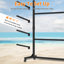 Support de rangement autoportant pour 2 kayaks - Support réglable robuste avec roulettes verrouillables pour kayak, canot, SUP et planche de surf