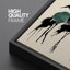 «Crane Heron Bird», impression sur toile très grande-108480888-108480886-111666454