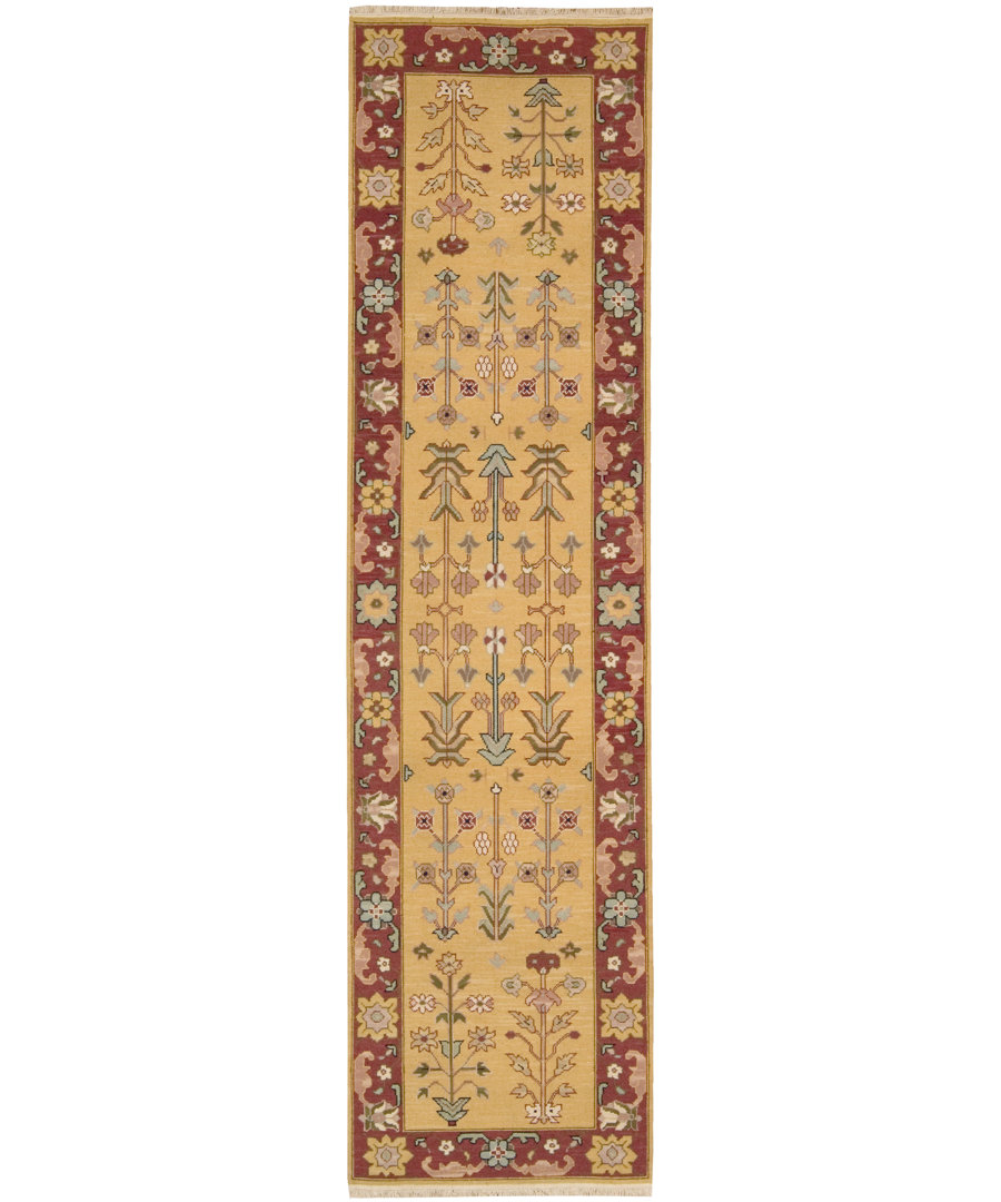 Baar Yellow Rug Bungalow Rose Rug 