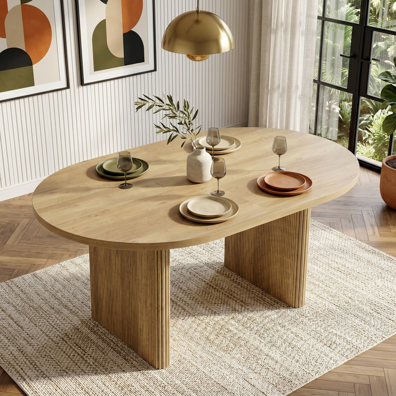 Dining Table, Natural