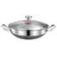 Wok Pan Stainless Steel Sauteuse Pan