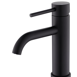 Single Handle Bathroom Faucet Lavatory Faucet Stainless Steel Single Hole-T10