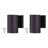 Renleigh 7" H Outdoor Wall Light with 5W LED GU10 Replaceable Bulbs