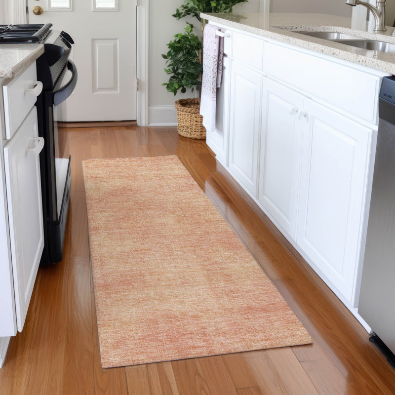 Premium Machine Washable Jahnke AMF1018 Abstract Rug, Tapis de couloir 2 pi 3 po x 7 pi 6 po
