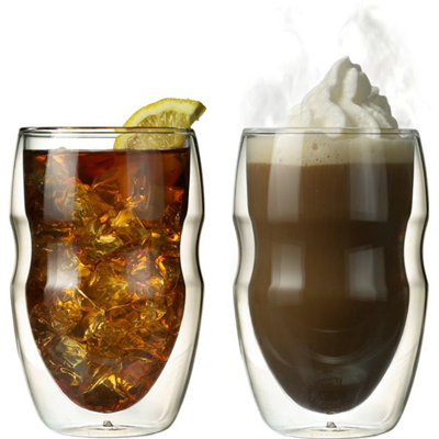 Serafino Glass Coffee Mug