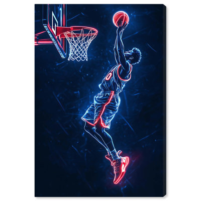 «Shoot Some Hoops Neon» par Art Remedy