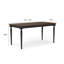 Table de salle à manger en bois de frêne massif français-1913258960