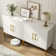 Vendome Modern 75 Inch TV Stand for Living Room,Media Console with Door, Apartment-Friendly Design