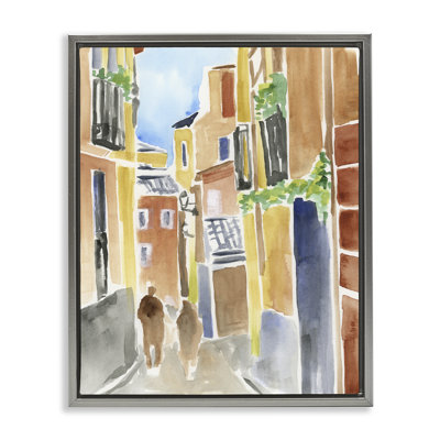 Cadre flottant Calles de Madrid, design par June Erica Vess