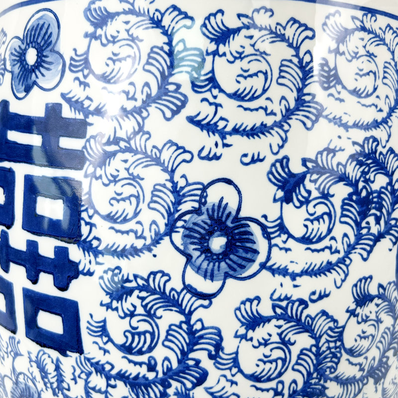 Tabouret en céramique de style chinois