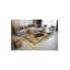 Tapis tissé à imprimé tigre noir Mosso-987882479