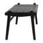 Banc en cuir teck et cuir tressé Valeria-78947690