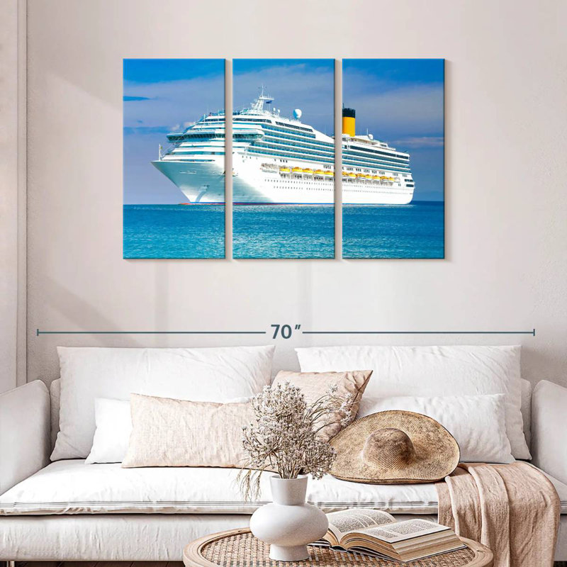 Mehar Large Ship, 28" H x 45" W