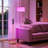 64" Arched Floor Lamp With Rgb Bulb And Remote Control-197122214