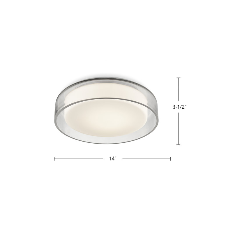 Aston 1 - Light LED Flush Mount