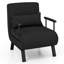 Folding 6 Position Convertible Sleeper Bed Armchair Lounge Couch with Pillow-70273691