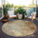 Machine Washable Indoor/Outdoor Xhevrie Beige Rug