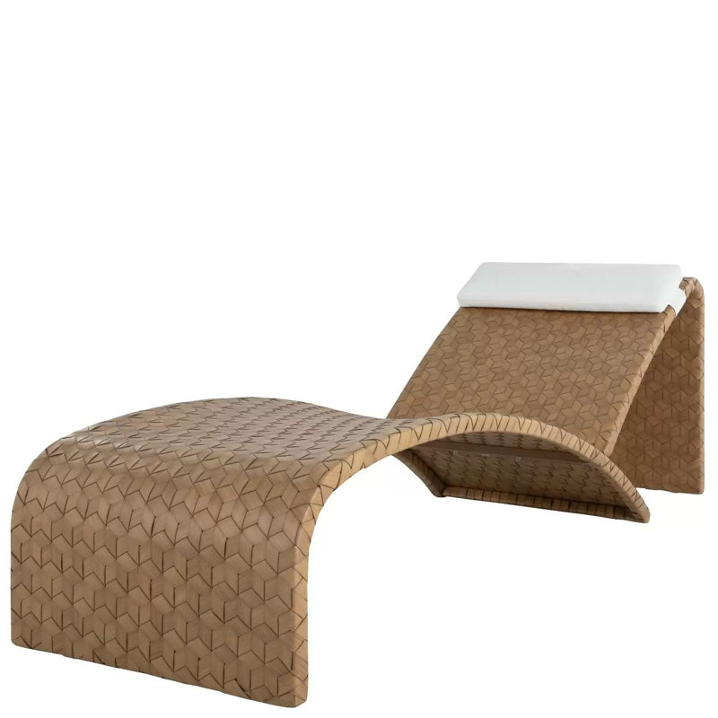Venice Chaise - Sandalwood, Yes, Arbor Chambray