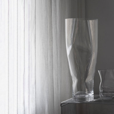 Squeeze Handmade Crystal Glass Table Vase