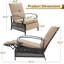 Chaise de patio inclinable avec coussins-1961868364