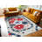 The Holiday Aisle® Washable Indepence Day Firecraker Summer Holiday Rug-215085728