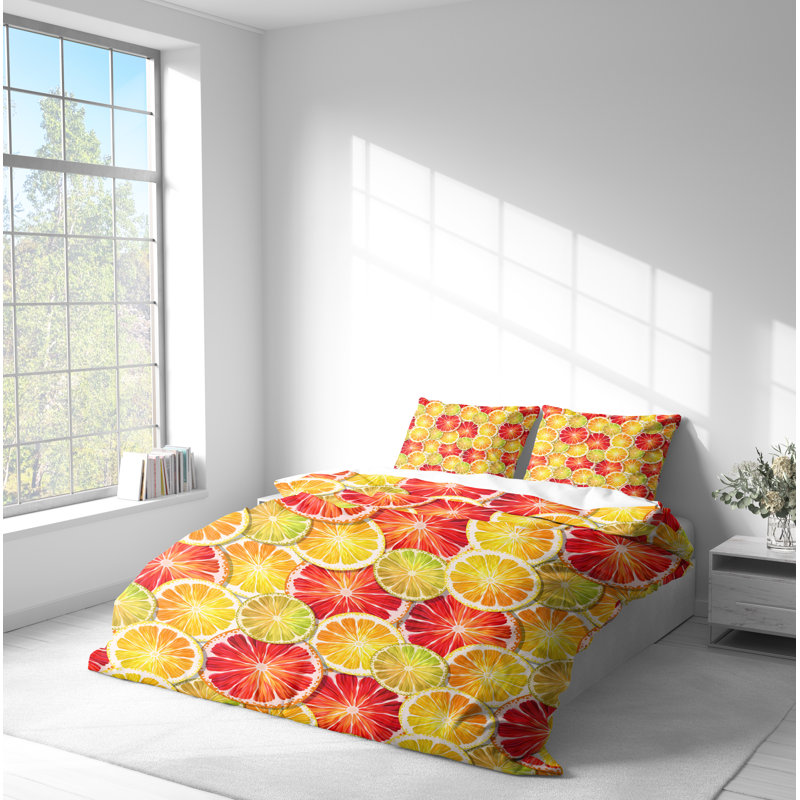 Abstract Duvet Cover, King Duvet Cover + 2 King Shams