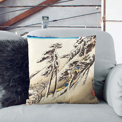 Floral Square Cushion