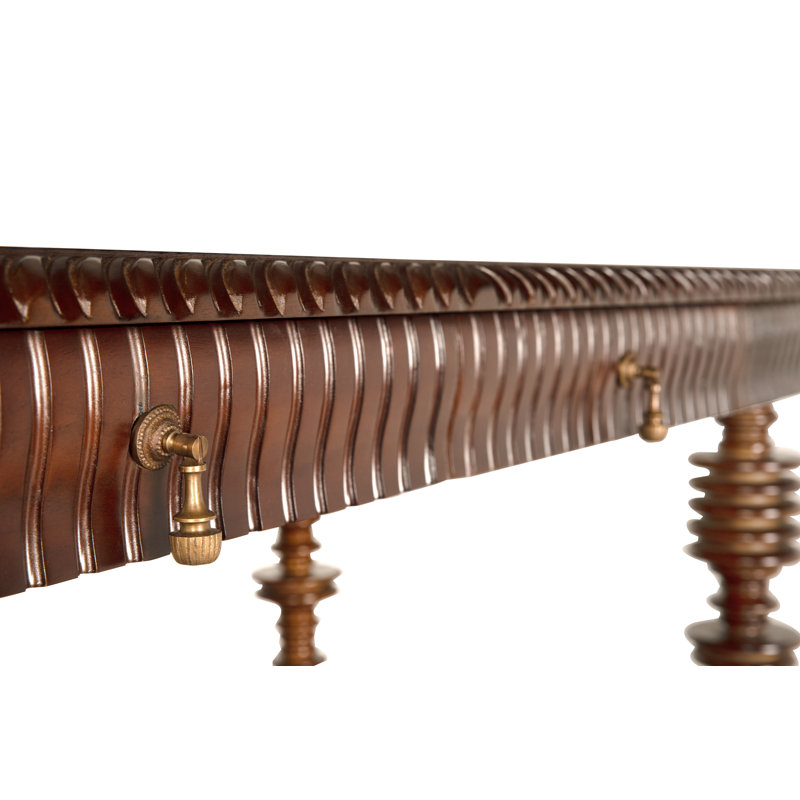 Portuguese Writing Desk, 31" H x 72" W x 32" D