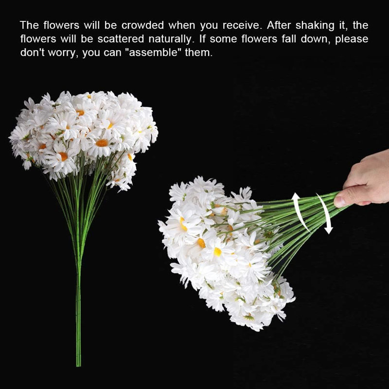Artificial Flowers, Silk Daisy, Artificial Gerber Daisy...