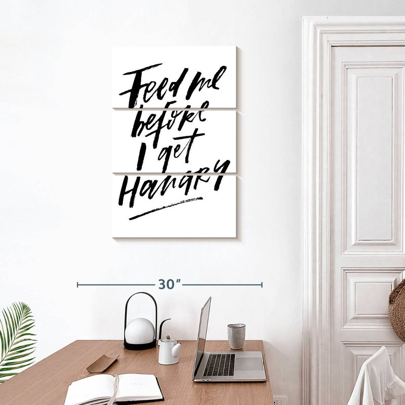 Tergel «Nourrissez-moi avant de manger», H 32 po x l 20 po