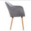 Mirakel 47cm H Velvet Upholstered Armchair-801938988