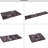 2X3 Area Rugs, Machine Washable, Non-Slip Surface, Non-Shedding, Pet & -, For Kitchen, Living Room, Bedroom - Black+Burgundy Low-Pile, Non-Slip, Tear-, , Bedroom, Kitchen-827531560