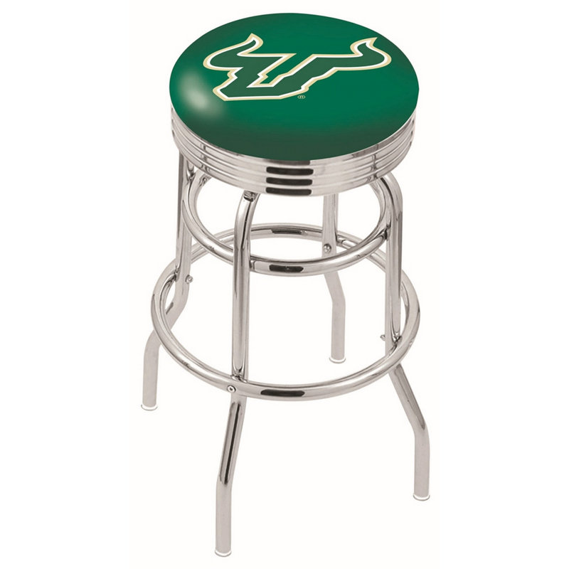 NCAA Bar & Counter Stool, South Florida Bulls, Counter Stool (25" Seat Height)