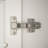 74.9" H x 95.1" W  9-Drawer Glass and Wood Armoire
