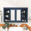 Armoire à pharmacie murale de luxe avec miroir, tablette réglable et tablettes ouvertes-558157349