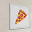 « pizza » par molly rosner, reproduction d’art encadrée-17896999