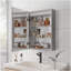 Wall Mounted LED Bathroom Mirror Cabinet With Anti-Fog, Dimmable,3000K~6000K Lights