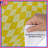 Yellow Wavy Checkerboard Duvet Covers-128741806