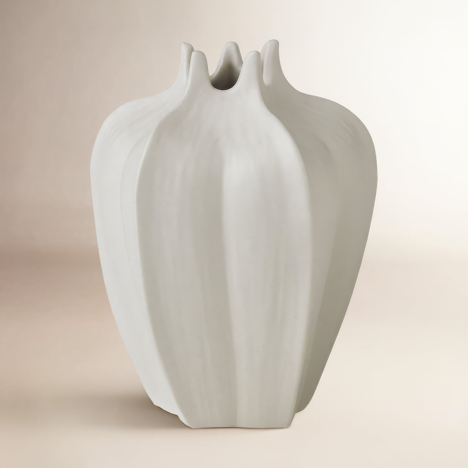 Star Fruit Table Vase, 7" H x 5" W x 5" D