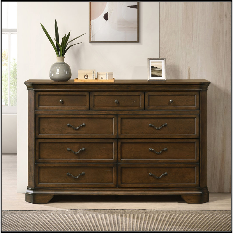 Commode 9 tiroirs Maderne