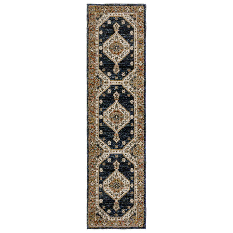 Reshon Oriental Indoor Rug, Runner 2'3" x 8'