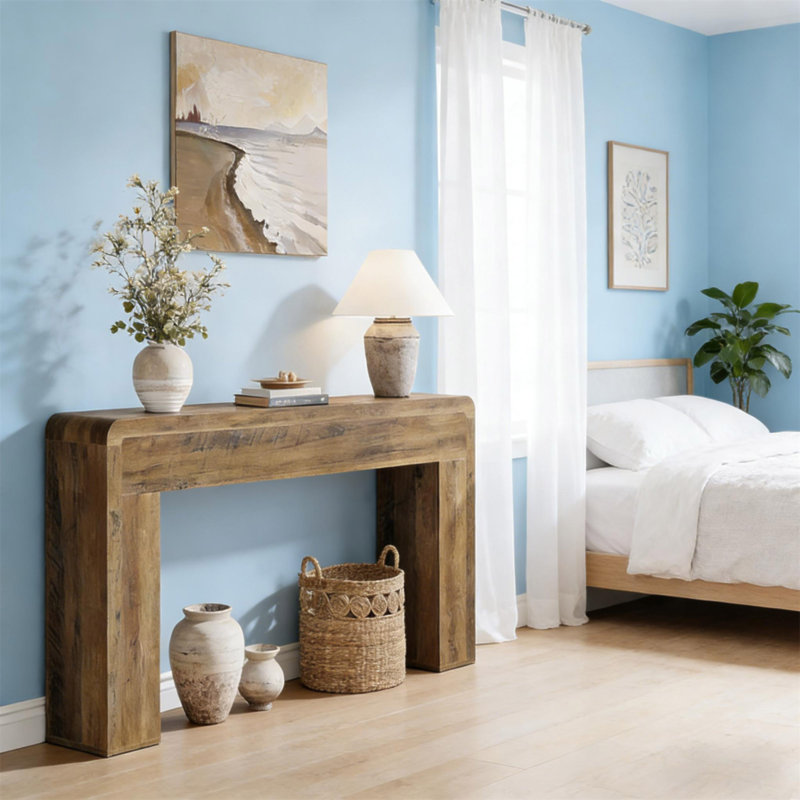 Wooden Entryway Table,Rustic Console Table,Sofa Table
