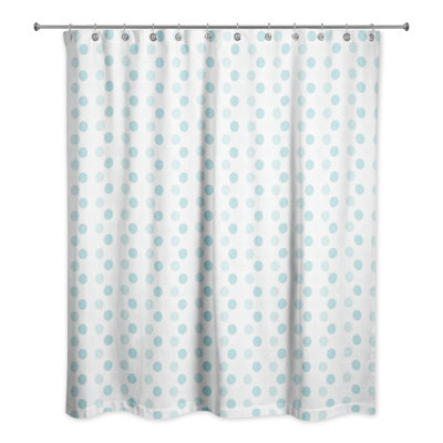 Oriana Polka Dots Shower Curtain