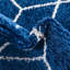 Tapis bleu marine à motif géométrique Debrodie-1351287650