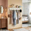Solid Wood 8 - Hook Coat Rack